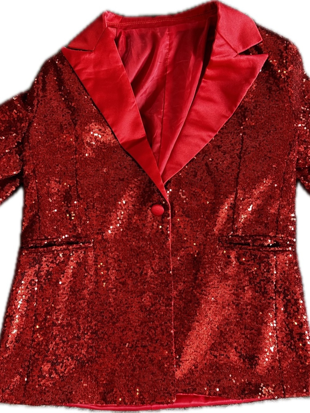 Women’s Sequin suit (fits like a 10)